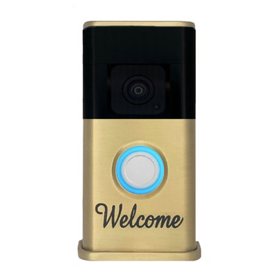 Housse de bienvenue pour sonnette vidéo (Ring 3, 3 Plus, 4, Batterie Plus, compatible Batterie Pro)