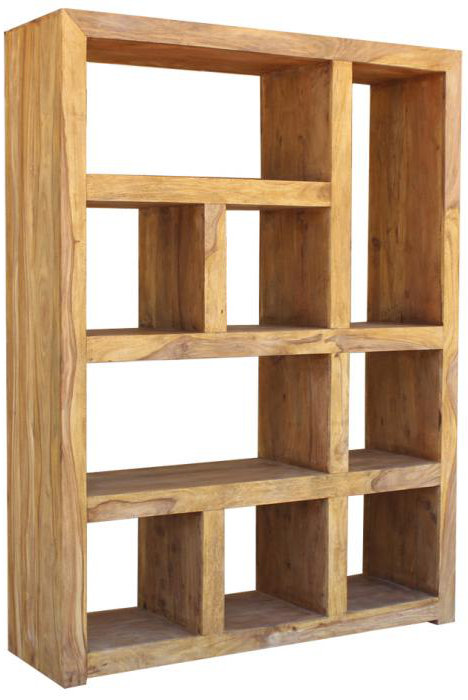 Granada 200cm H x 152cm W Solid Wood Standard Bookcase