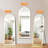 3 Color Lighting Mirror With LED Lights, Lighted Floor Standing Mirror With Stand-1941857127
