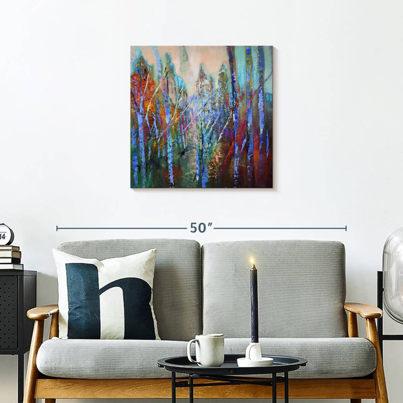 Spring In The Castle, 24" H x 24" W