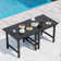 70''L x 32''W Separable Patio Dining Table HDPE