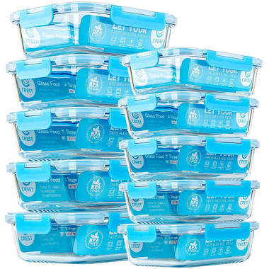 Bitto 14 Container Food Storage Set (Set of 14) Prep & Savour