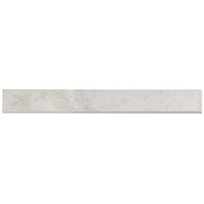24" x 3" Porcelain Bullnose Tile Trim in Grigio