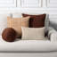 Ember Weave Earth-Toned Dimensional Indoor & Outdoor Woven Accent Pillow & Insert-950585755