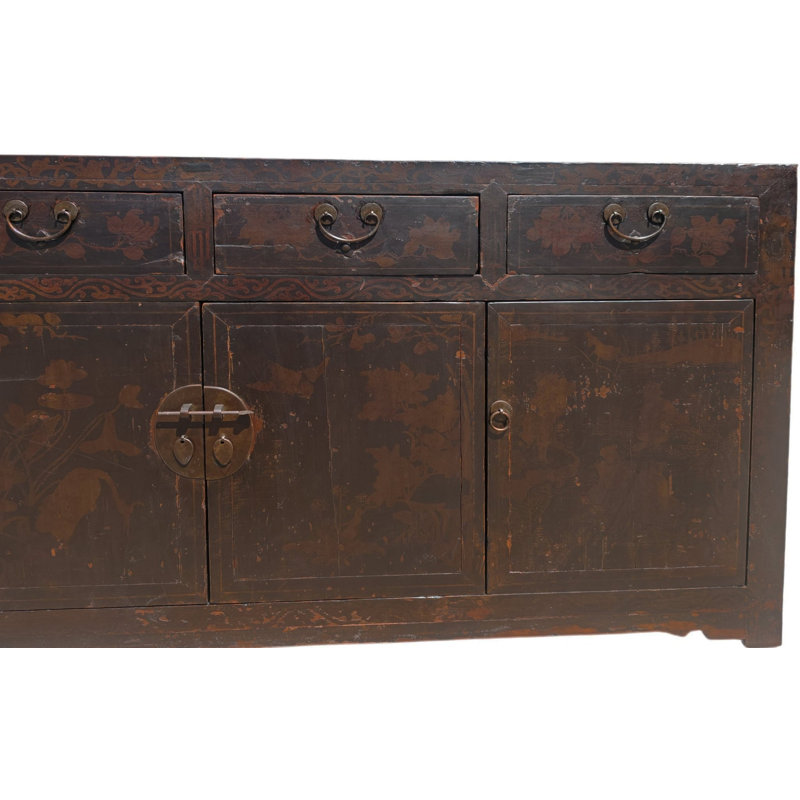 75.2 in. W Solid Wood Sideboard