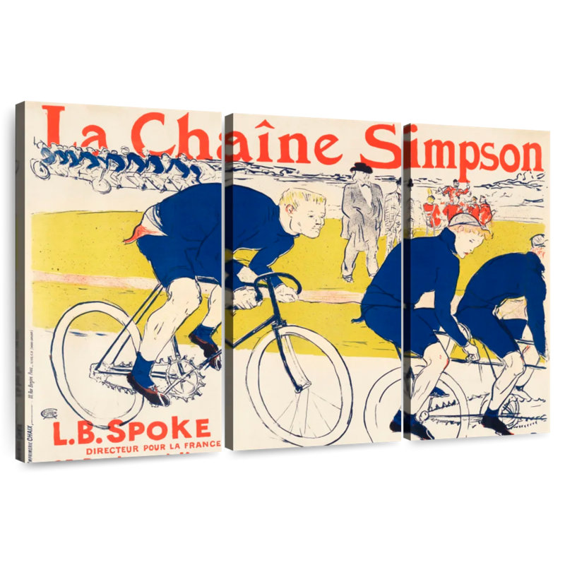 La chaîne Sirci The Simpson, H 42 po x l 65 po