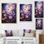 «Pink and Purple Fuchsia Fantasy I», reproduction sur toile-831852768-831852570