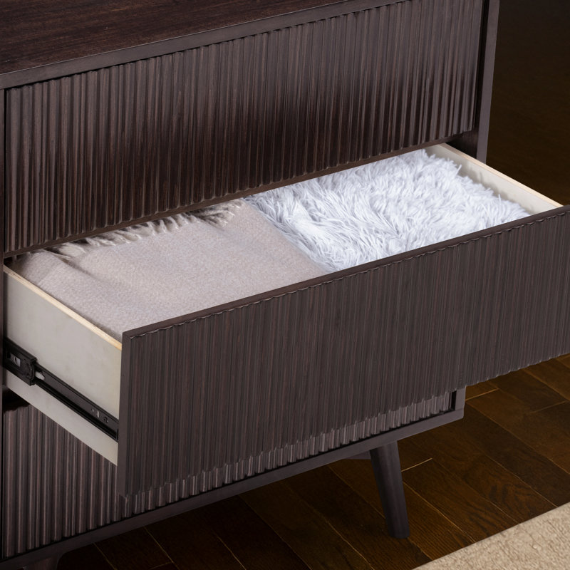 Commode 3 tiroirs Tremolo, Espresso
