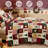 Christmas Patchwork 3-Piece Coverlet Set-137257657