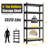 27.99 " W Wall Mounted Shelving Unit