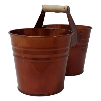 Jeltina Metal Pot Planter