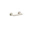Emtek Modern Tubular Paper Holder - Pivoting Double Post w/ Small Regular Rosette-109193074