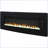 Electric Fireplace, 48 Inch Curved Front with Multi-Color Flame/Ember Bed &amp; Remote | Wall Mount | Electric