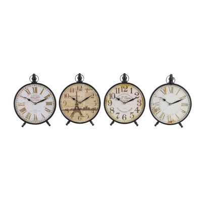 Rustic Mechanical Tabletop Clock