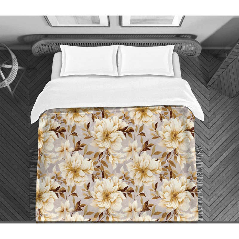 Floral Anona Comforter, Twin Comforter