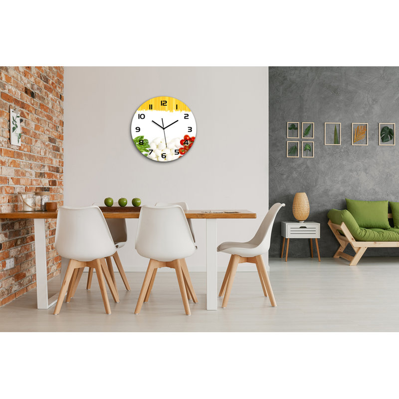 Jovaen Glass Wall Clock