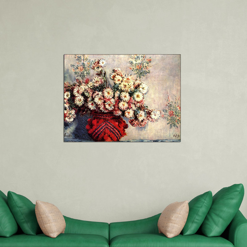 Claude Monet - Wrapped Canvas Painting, 60cm H x 80cm W x 1.8cm D