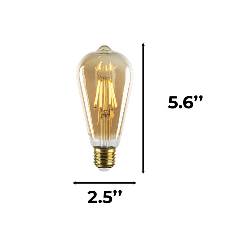 Ampoule DEL E26 2500K COB