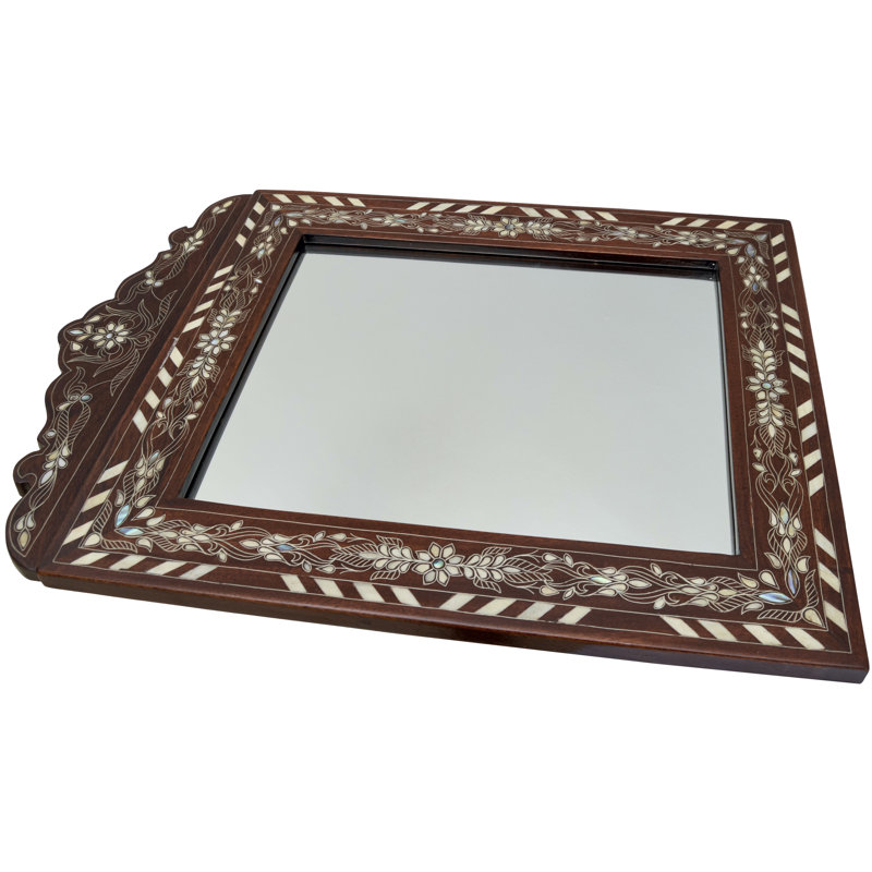 Arch Solid Wood Wall Mirror