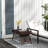 Folding Rattan Side Table