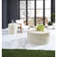 Table d'appoint Formation, pierre romaine