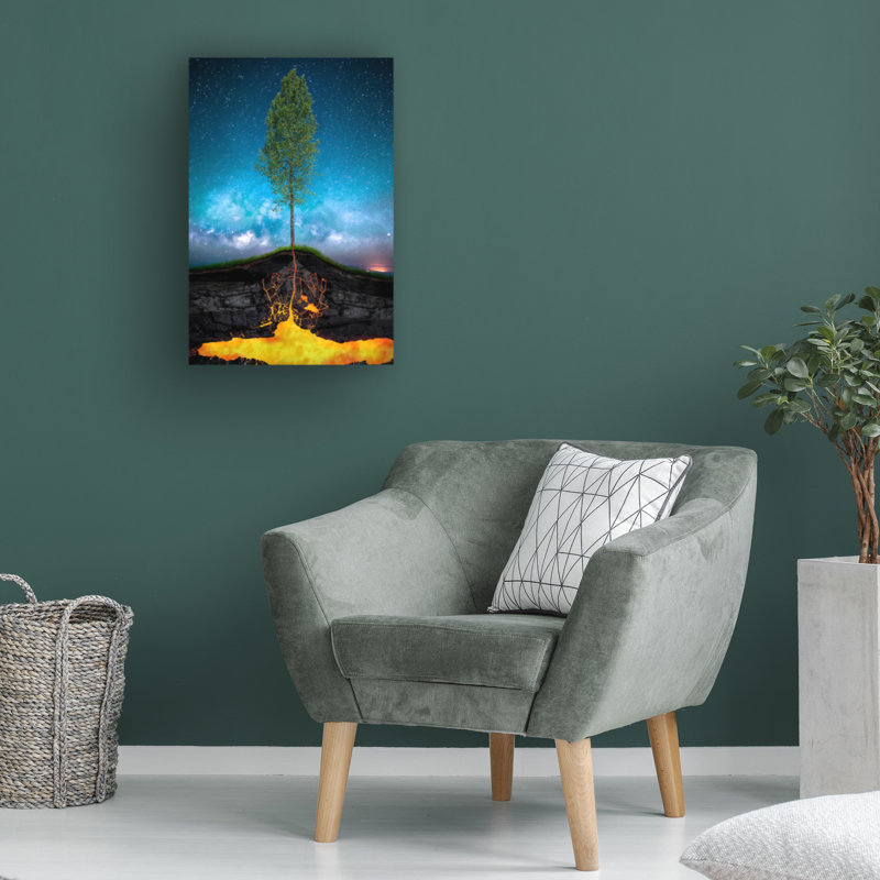 Art sur toile par Antonio Bernardino Coelho, H 30 po x l 47 po