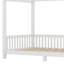 House Bed With Guardrail And LED