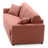 Norell 81" Italian Stain and Abrasion Resistant Performance Fabric Queen Square Arm Sleeper Sofa Bed-696208070