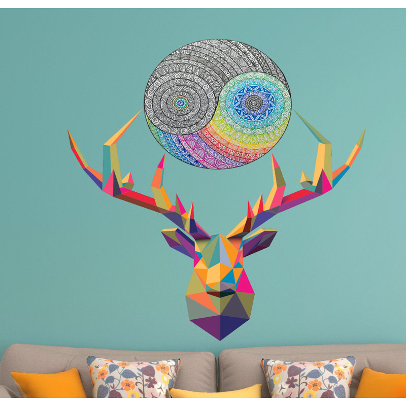 Wall Decal, 46" H x 46" W