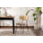 Modern Chair Set (2 Pieces), Beige & Black, 18.9 x 31.5 x 23.2 inches | 100% Beech Tree Frame, 100% Cotton Chenille Fabric, Comfortable 3.0 inch Foam Cushion | Stylish & Durable for Living Room or Dining Area-1470082917-1470082916