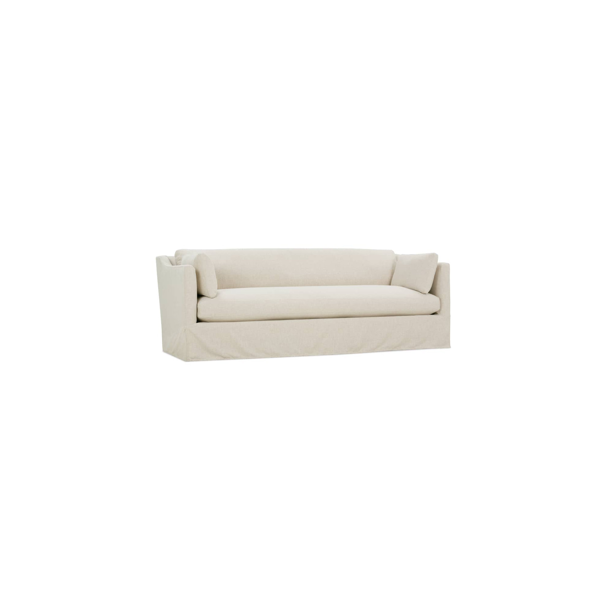 Madeline 90" Slipcovered Sofa, Straw (BU102-28)