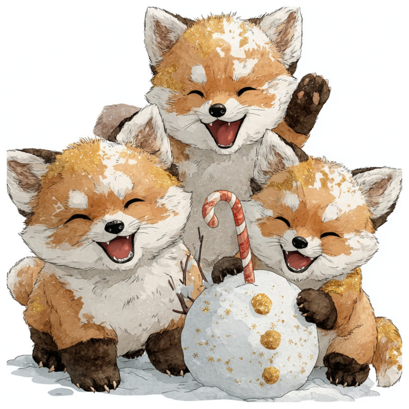 Jolis rideaux mignons Fox, 50 po x 92 po - 1 panneau, Transparent