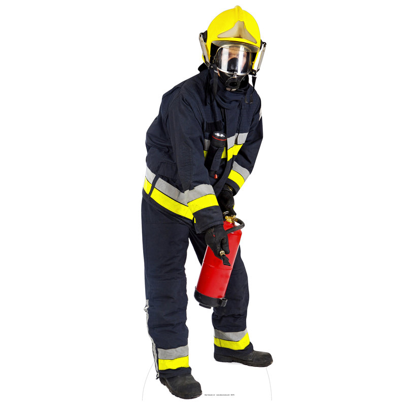 Fireman Cardboard Standup