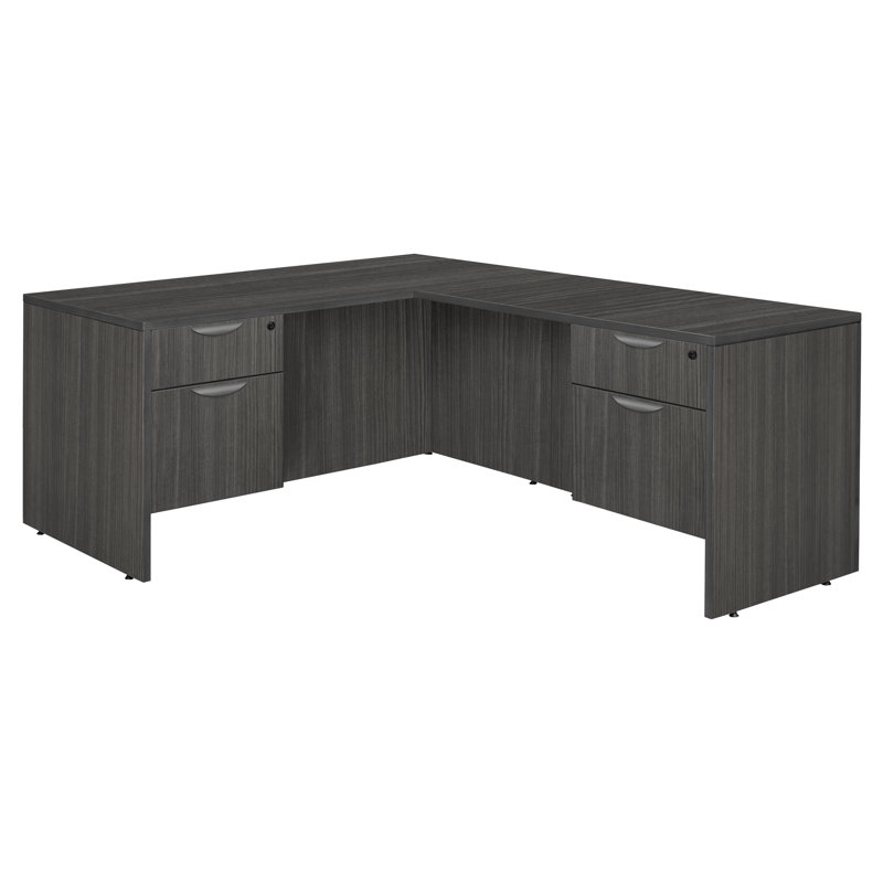 Legacy L-Shaped Executive Desk, 29" H x 60" W x 77" D, Left