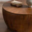 Table basse en forme de seau de style rétro avec fonction de rangement, pour le bureau, la salle à manger et le salon