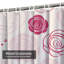 Rideau de douche avec 12 crochets-1243707807