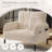 Corduroy Fabric, Comfortable Monochrome Single Person Wide Seat Chair, Suitable For Living Rooms And Bedrooms-1161591080