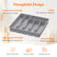 Cutlery Drawer Organiser, Plastic Cutlery Tray For Kitchen Drawer, Utensil Flatware Silverware Holder Divider For Spoons Forks Knives Tableware-718017283
