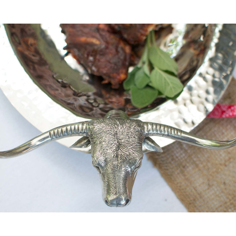 Western Metal Decorative Tray