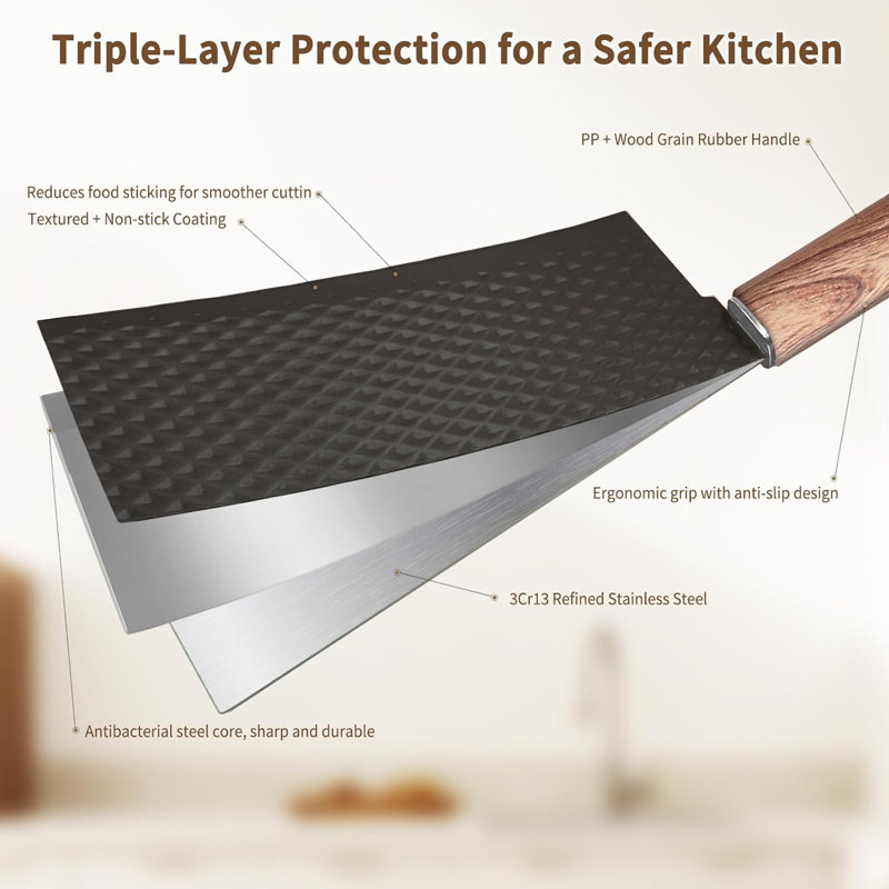 7 Pcs Kitchen Knife Set