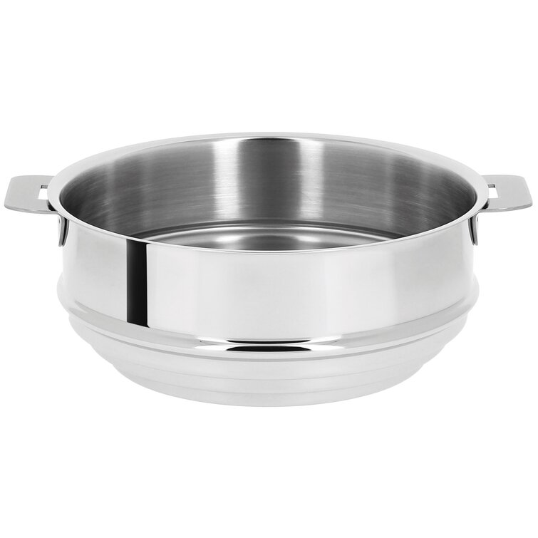 Cristel Casteline 2 qt. Stainless Steel Saucepan with Lid