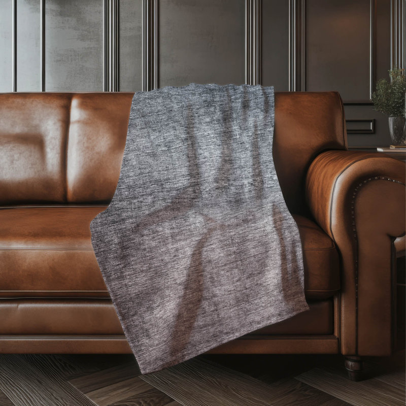 Jeté dégradé Addison Sherpa ASB587, Gris