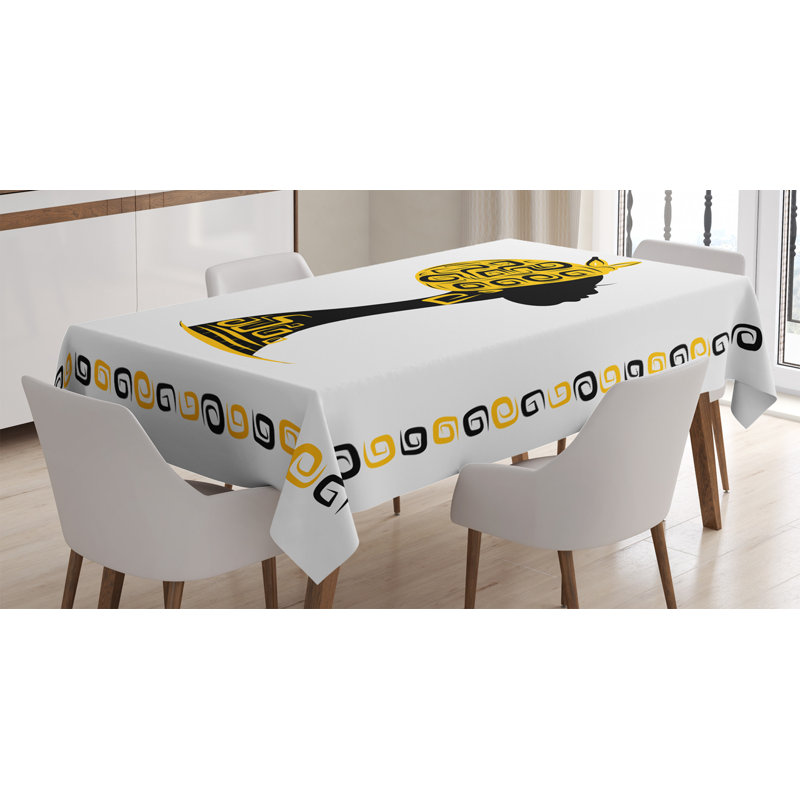 Decorative Tablecloth, 84'' D X 60'' L