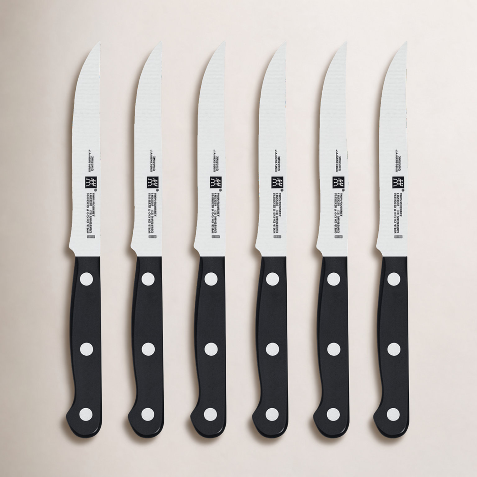 ZWILLING Gourmet 6-Piece Steak Knife Set