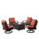 Desaray Outdoor 6 - Piece Conversation Set