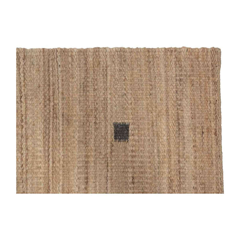 Kent Jute Flatweave Jute / Sisal Area Rug in Tan, Rectangle 4' x 6'