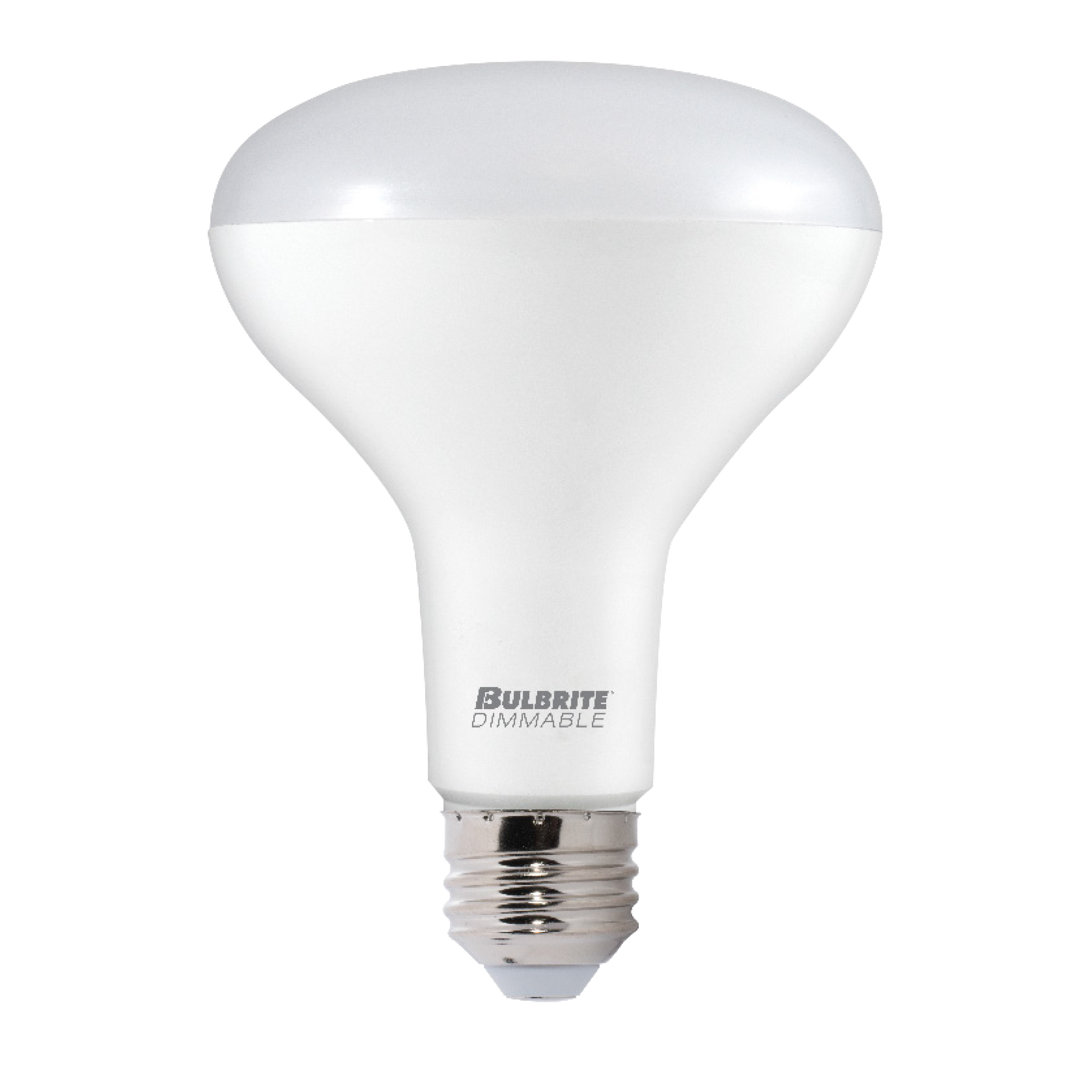 75 Watt Equivalent BR30 E26/Medium (Standard) Dimmable 2700K LED Bulb (Set of 4) Bulbrite Industries