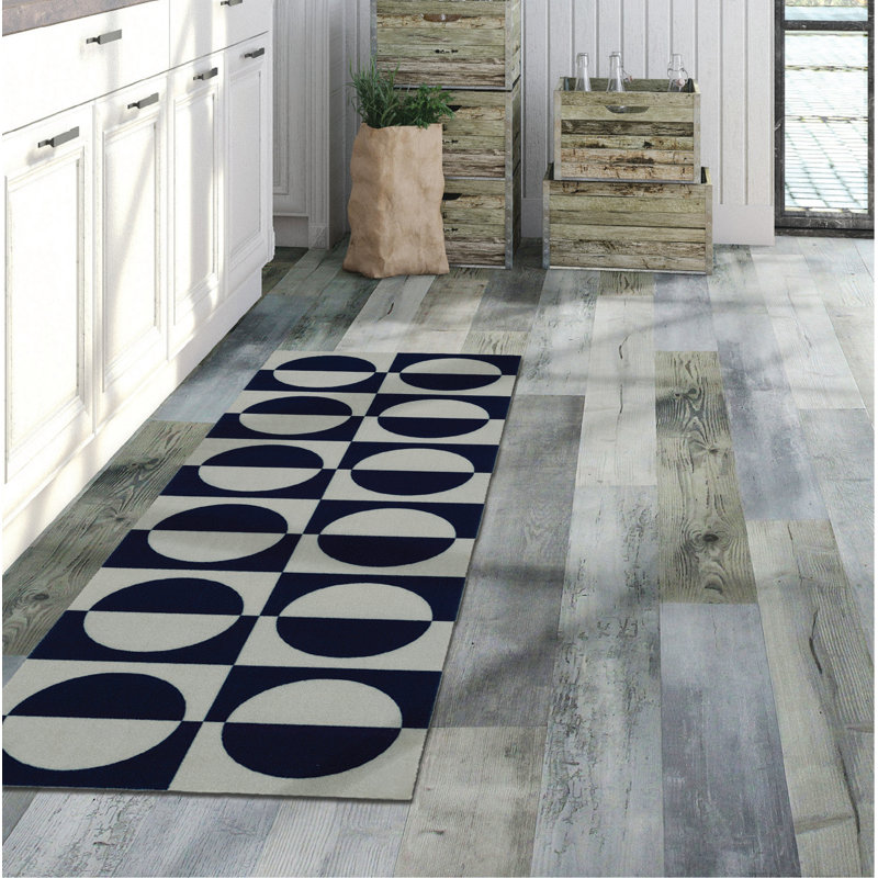 Hughes Kitchen Mat, Grey