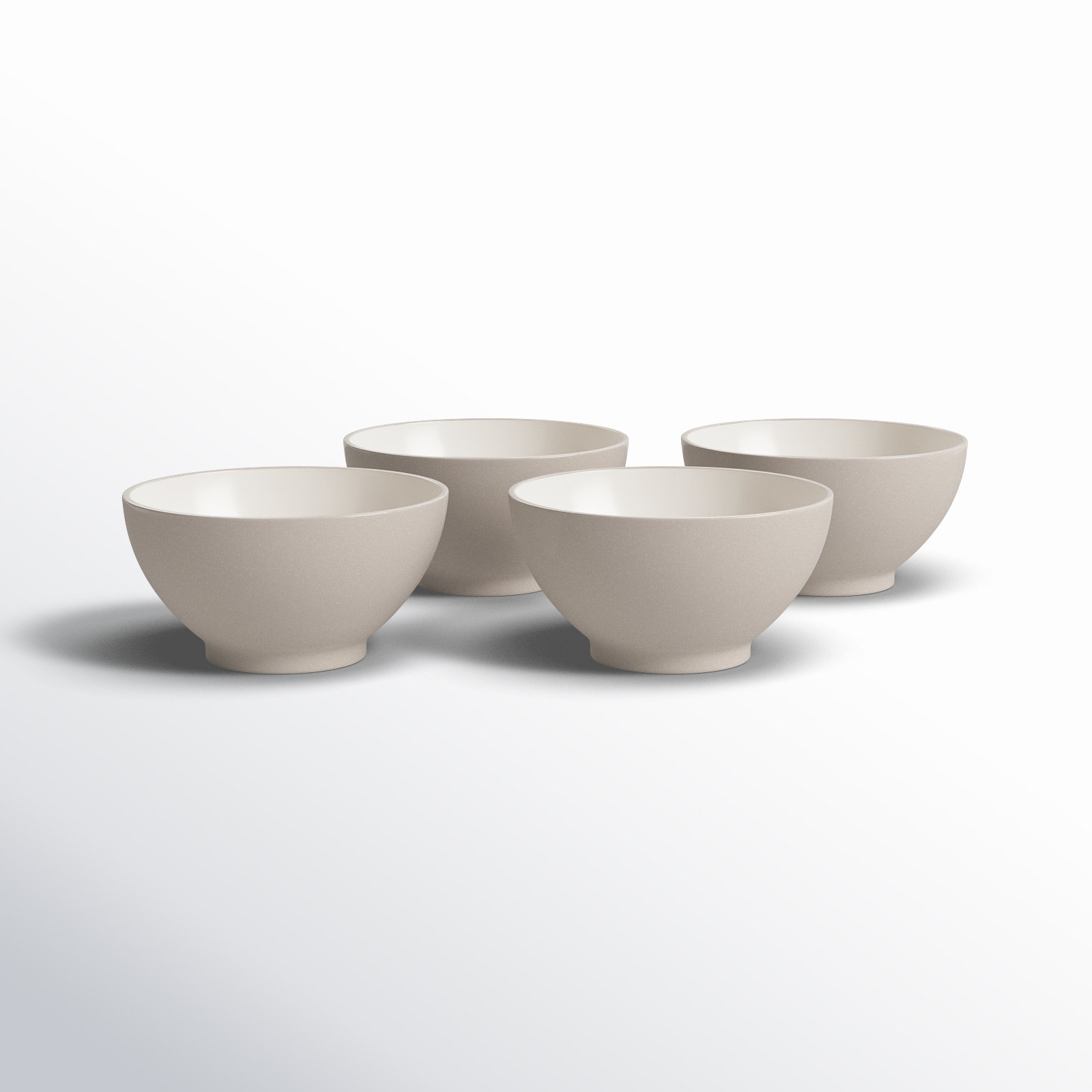 Noritake Colorwave Rice Bowls, Sand