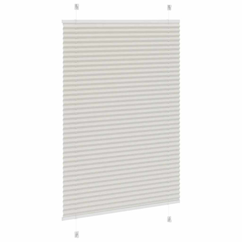 17 Stories Zebra Blind Sand Brown 120X150 Cm Fabric Width 115.9 Cm Polyester, Light Grey, 95cmW x 150cmL